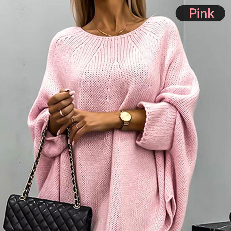 🍁HOT SALE🍁 Women’s Elegant Knitted Cape Sweater