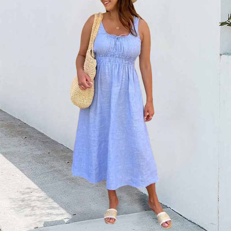 Eaksone - Women's Smocked Dress