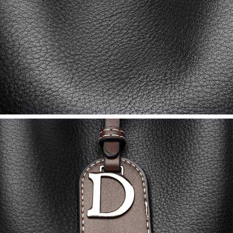 Eaksone - Genuine Leather Niche Women's Shoulder Bag