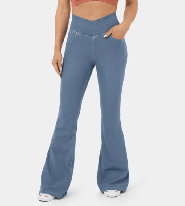 Eaksone - Magic High Waisted Flare Pants