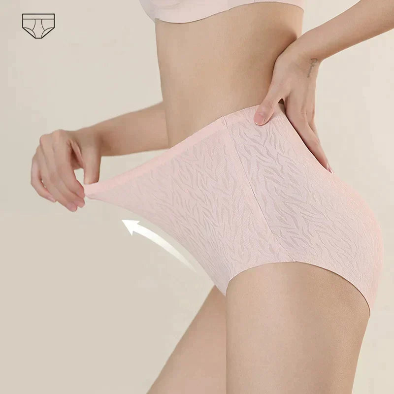 Eaksone - Fresh Seamless High Waist Butt Lift Panties