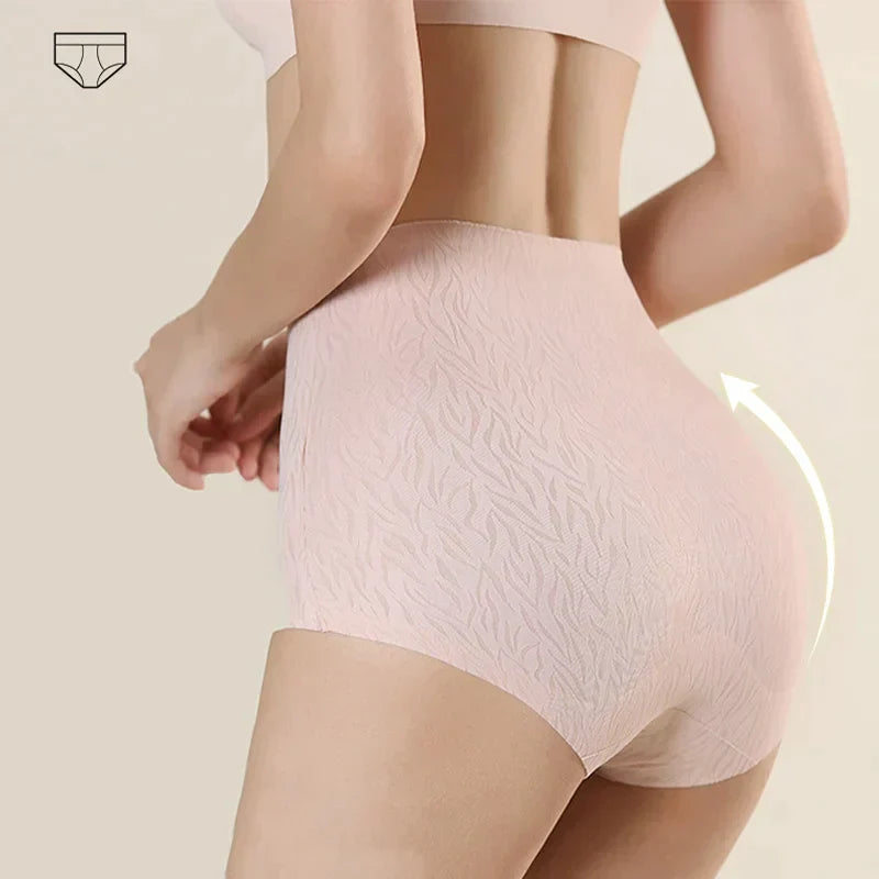 Eaksone - Fresh Seamless High Waist Butt Lift Panties