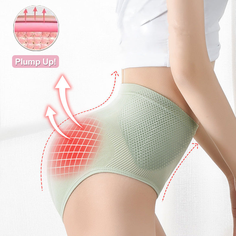 Eaksone - New women's graphene seamless high-waisted antibacterial shaping panties