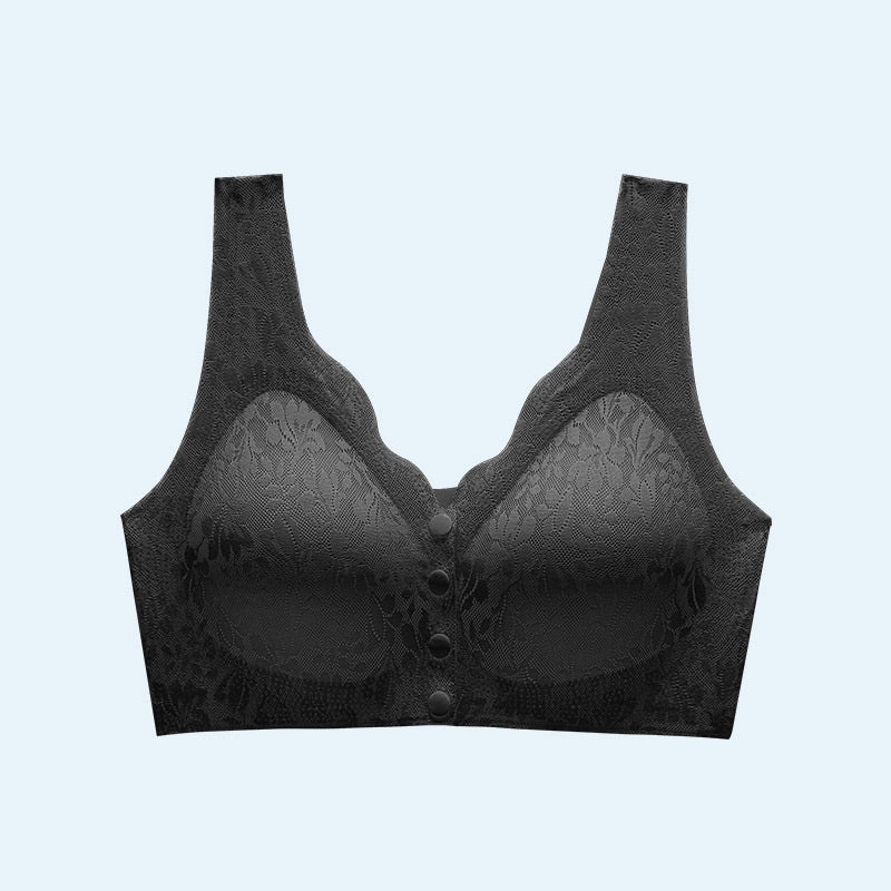 Eaksone - Front Buckle Sleep Bra For Older Women