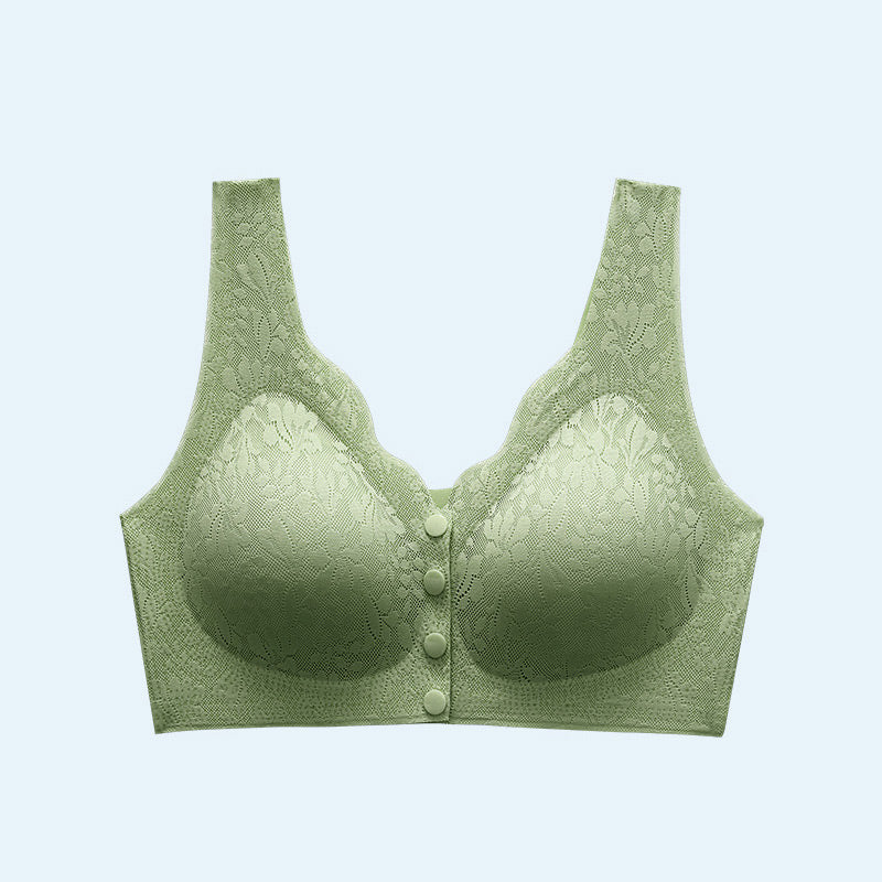 Eaksone - Front Buckle Sleep Bra For Older Women