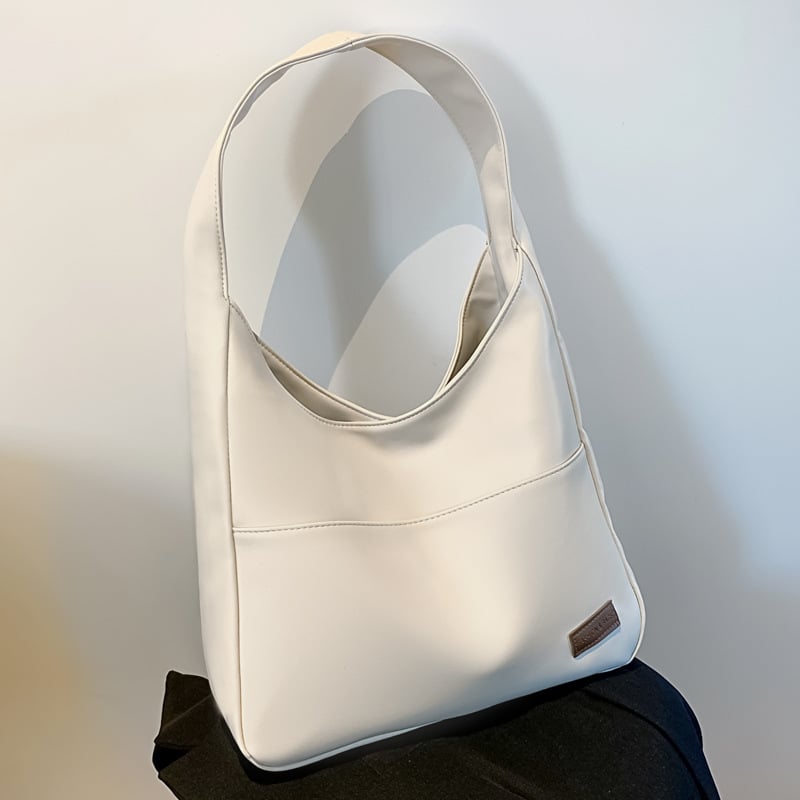 Eaksone - Simple PU leather tote bag