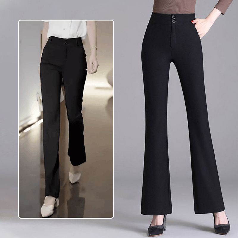 Eaksone - Women’s Fashion Elegant Flare Trousers