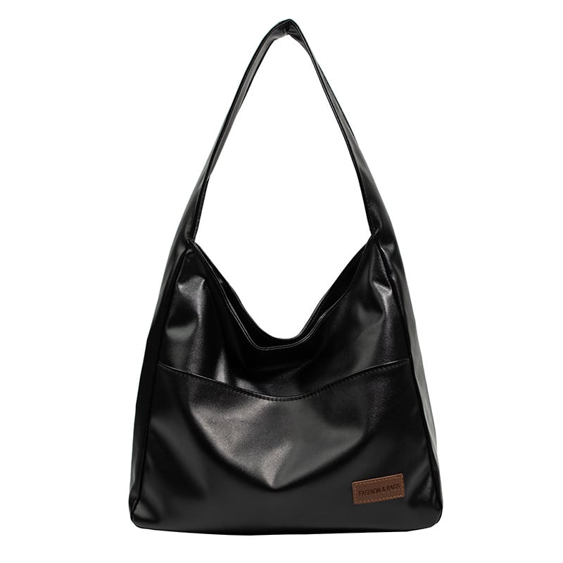 Eaksone - Simple PU leather tote bag