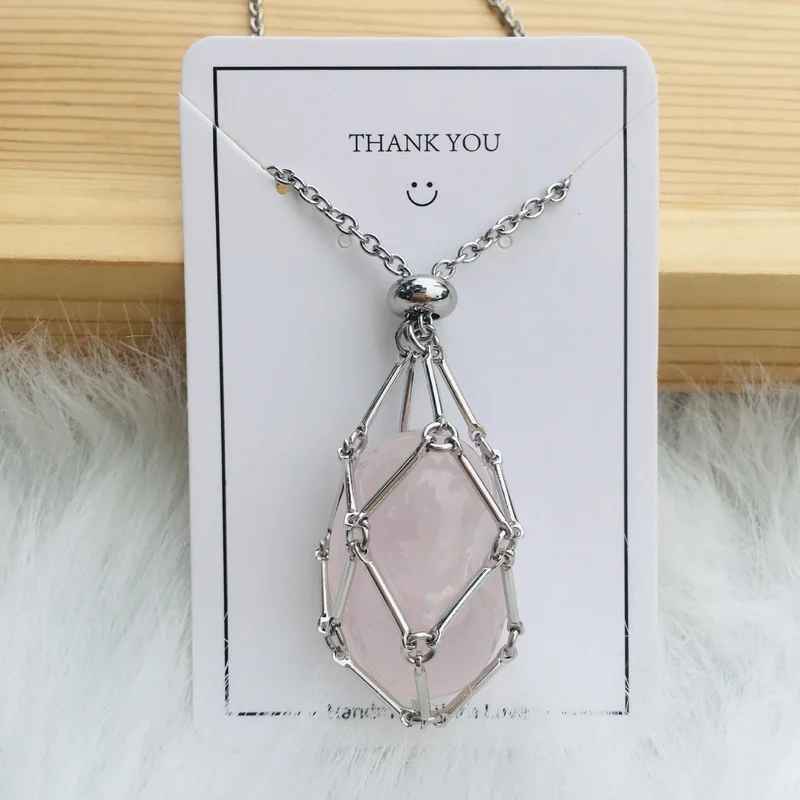 Eaksone - Crystal Gemstone Necklace