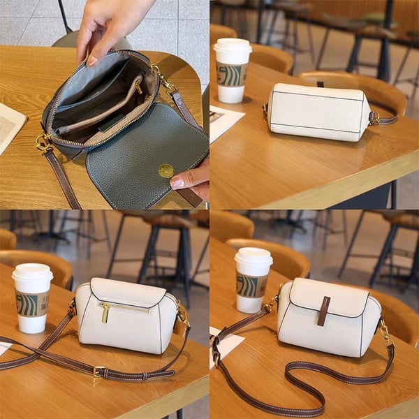 Eaksone - WLight luxury soft leather trendy and versatile crossbody bag