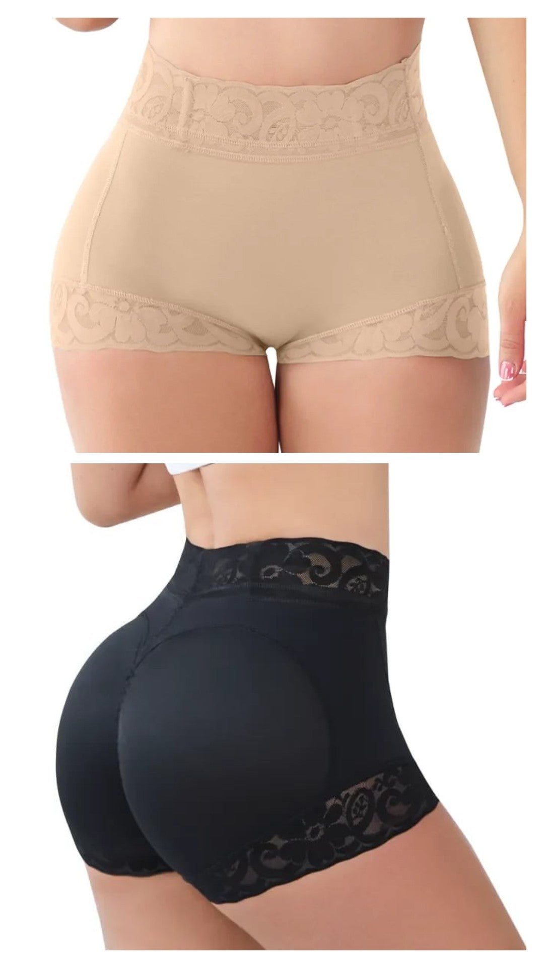 Eaksone - Women's lace daily body shaping buttock enhancement panties