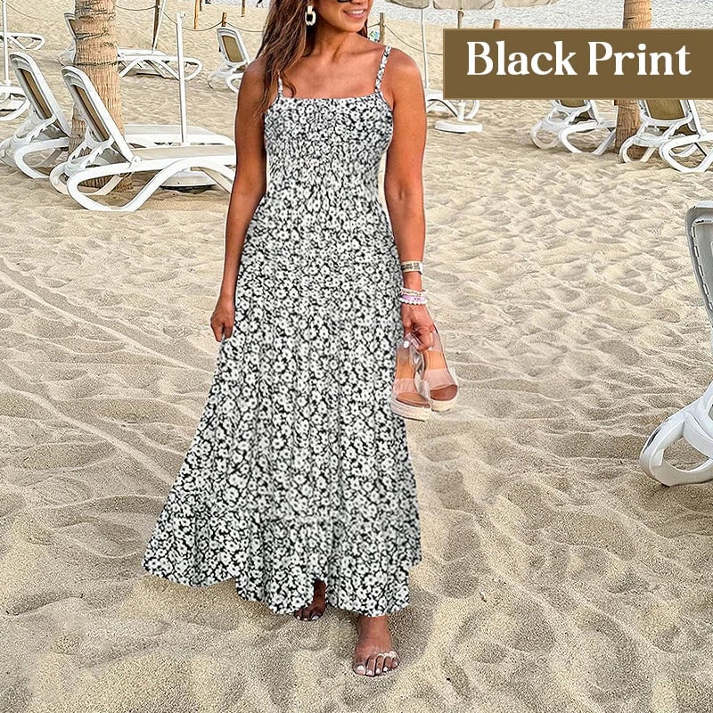 Eaksone - Floral Cami Maxi Dress
