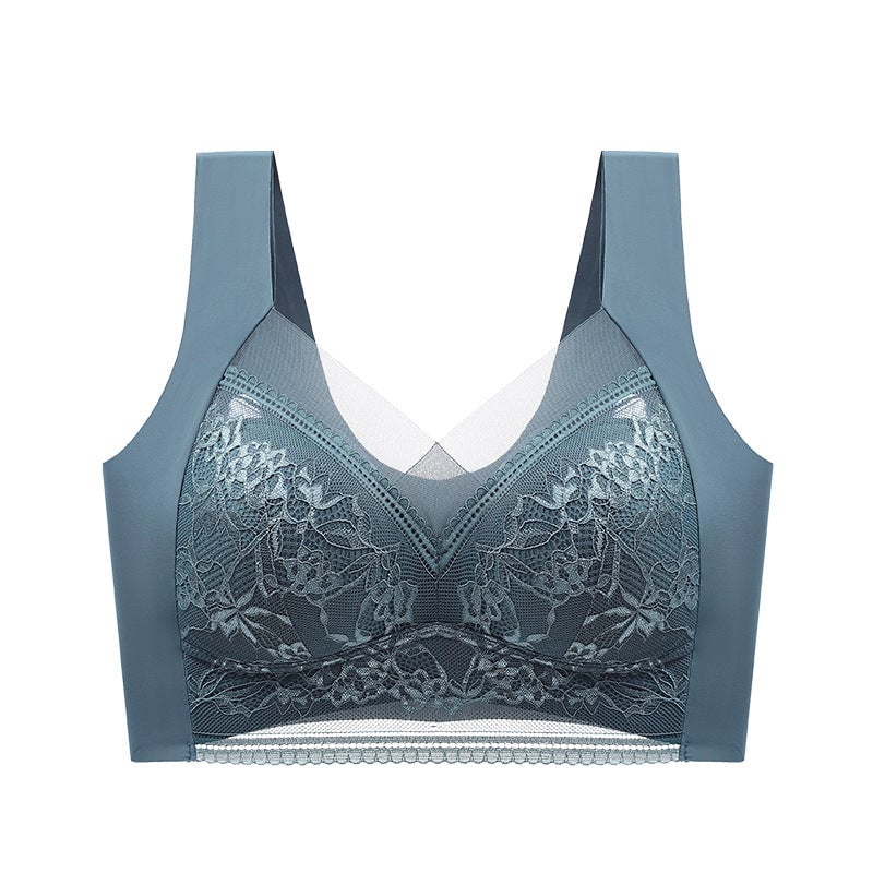 Eaksone - Women’s Lace Ice Silk Bra