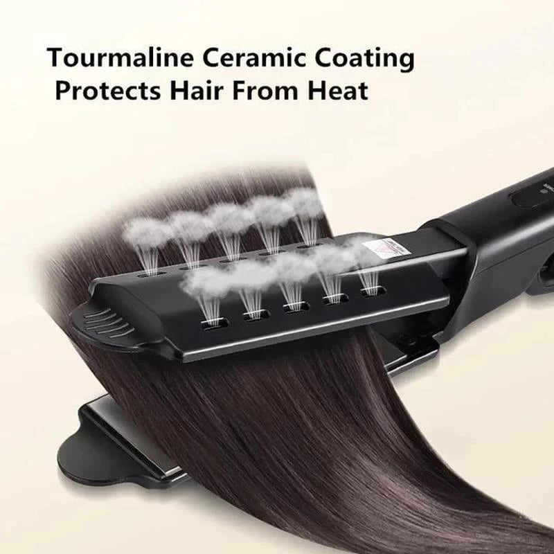 Eaksone - Ceramic Tourmaline Ionic Flat Iron Hair Straightener