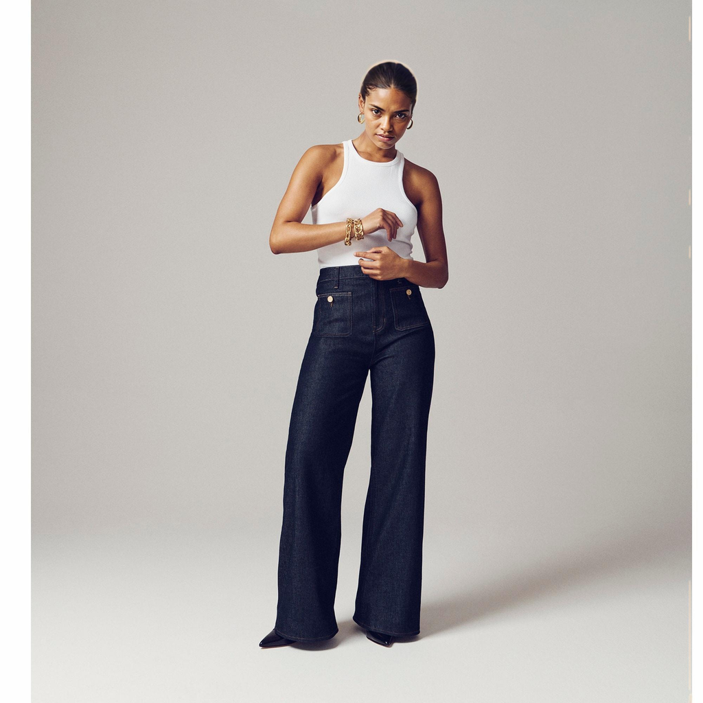 Eaksone - Tummy Control Wide Leg Trouser