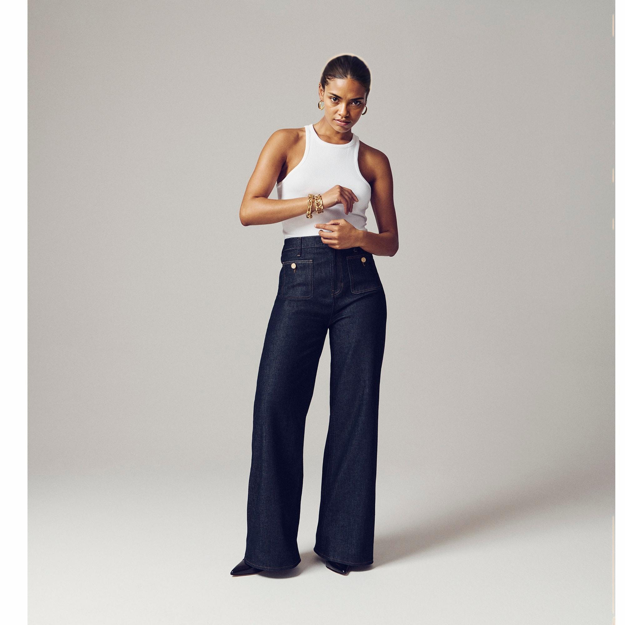 Eaksone - Tummy Control Wide Leg Trouser