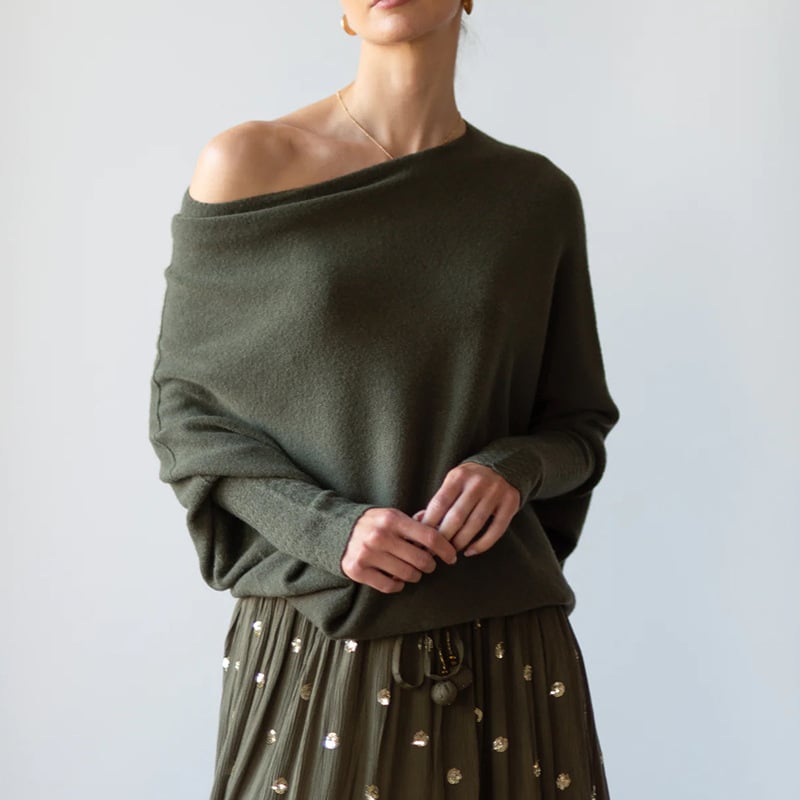 Eaksone - Asymmetric Draped Jumper