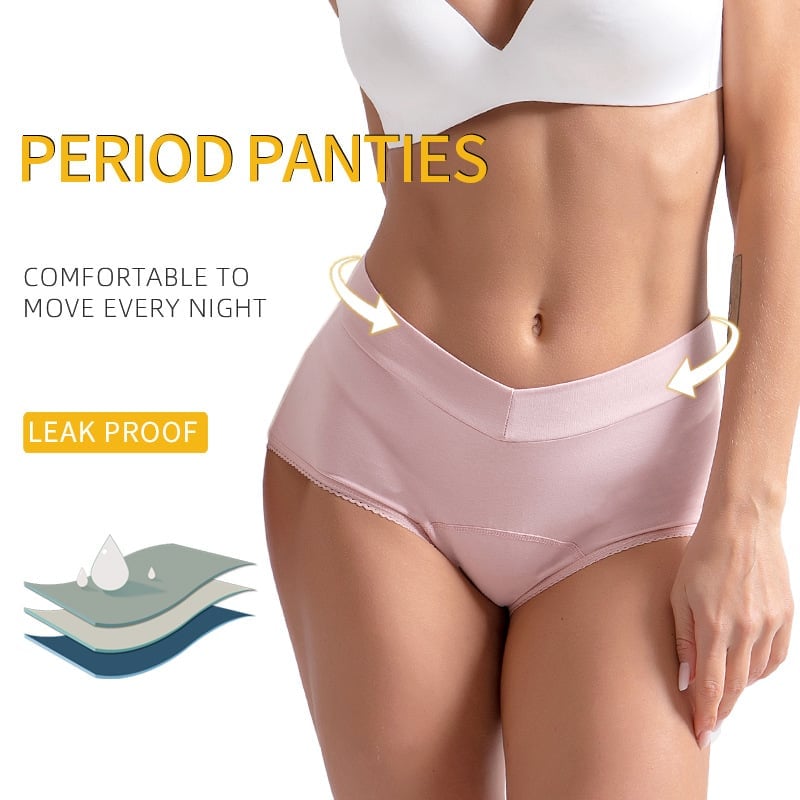 Eaksone - High-waisted Leak Proof Panties