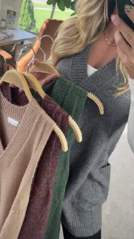 Eaksone - Cozy Pocket Sweater Vest