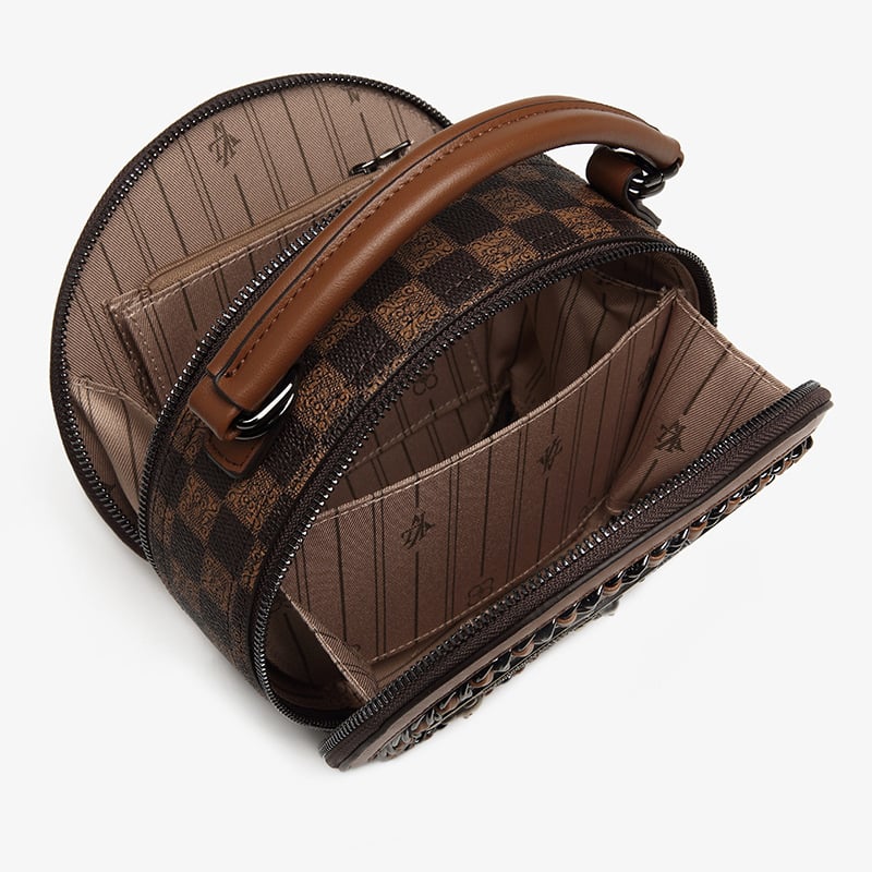 Eaksone - vintage bear badge print bags