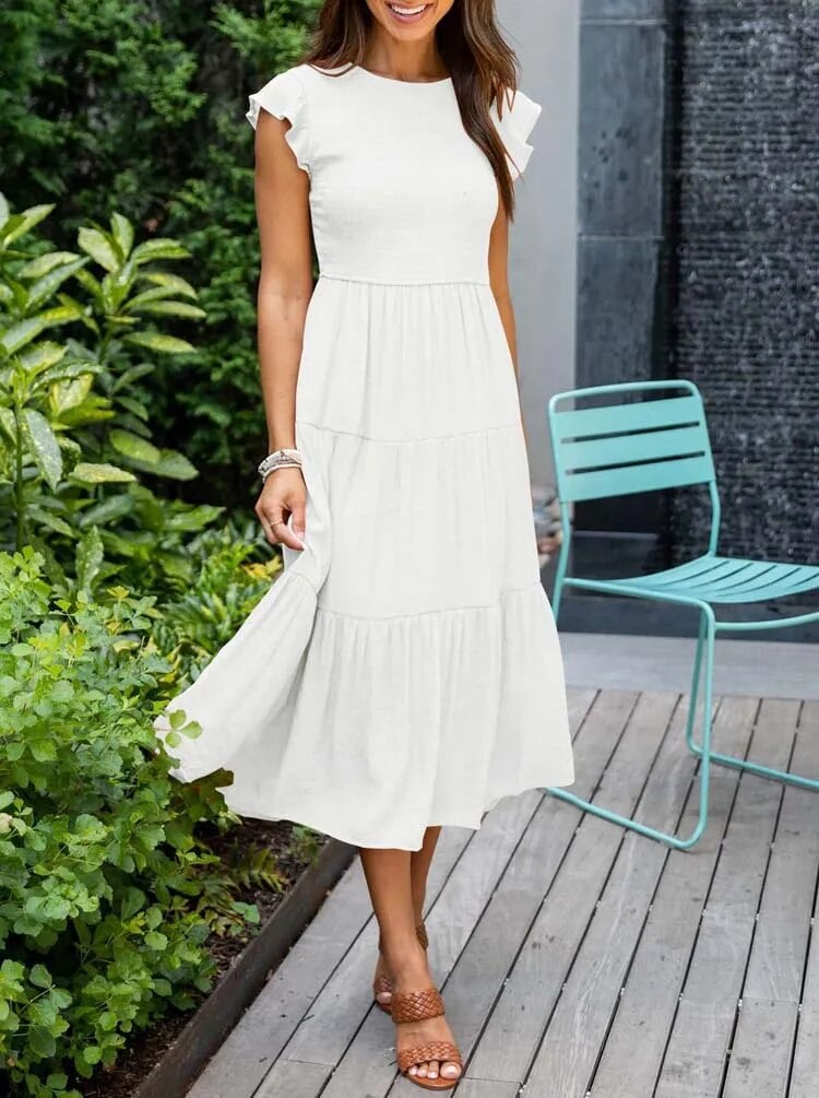 Eaksone - Comfortable summer maxi skirt