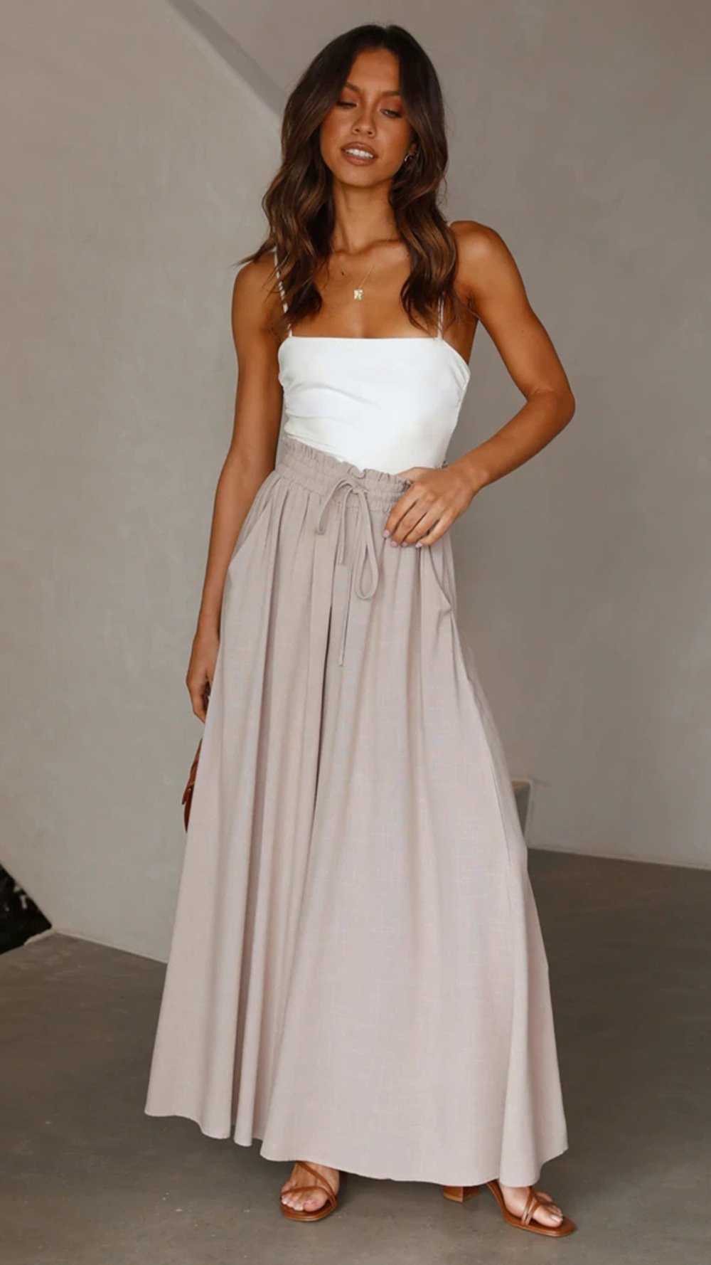 Eaksone - Women's Casual Wide Leg Pants