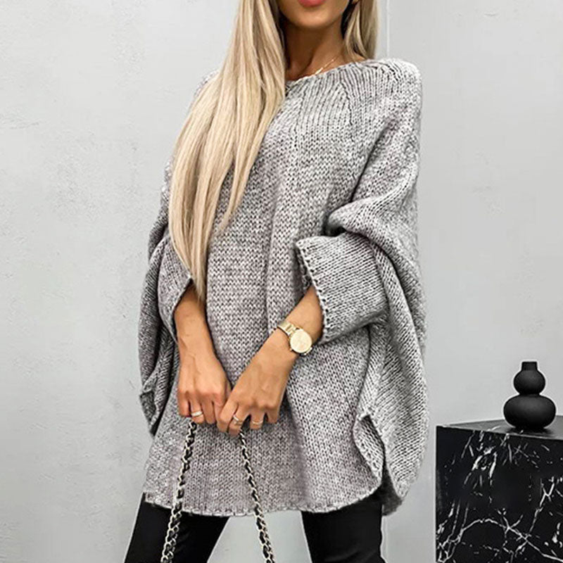 🍁HOT SALE🍁 Women’s Elegant Knitted Cape Sweater