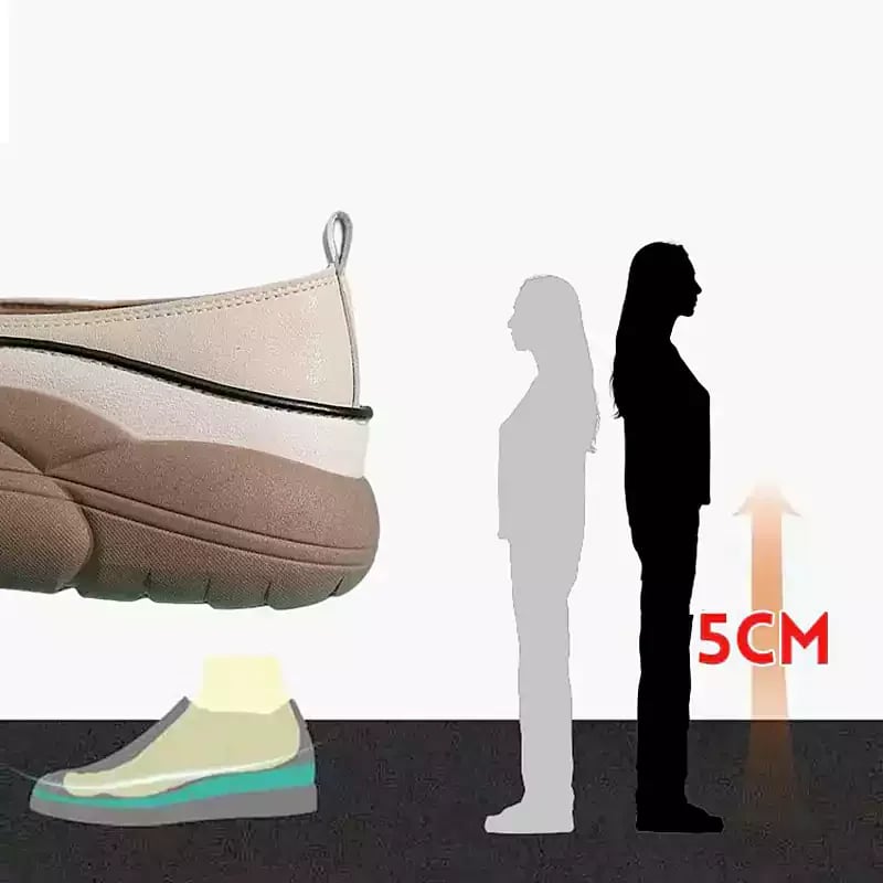 Eaksone - Women Fashion Platform Loafers