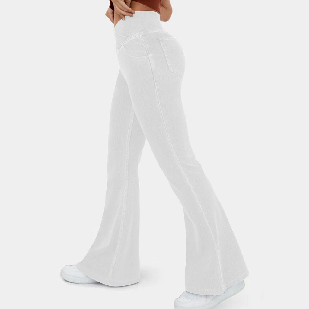 Eaksone - Magic High Waisted Flare Pants