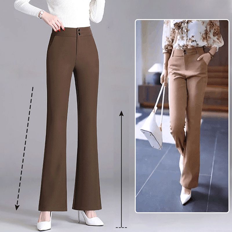 Eaksone - Women’s Fashion Elegant Flare Trousers