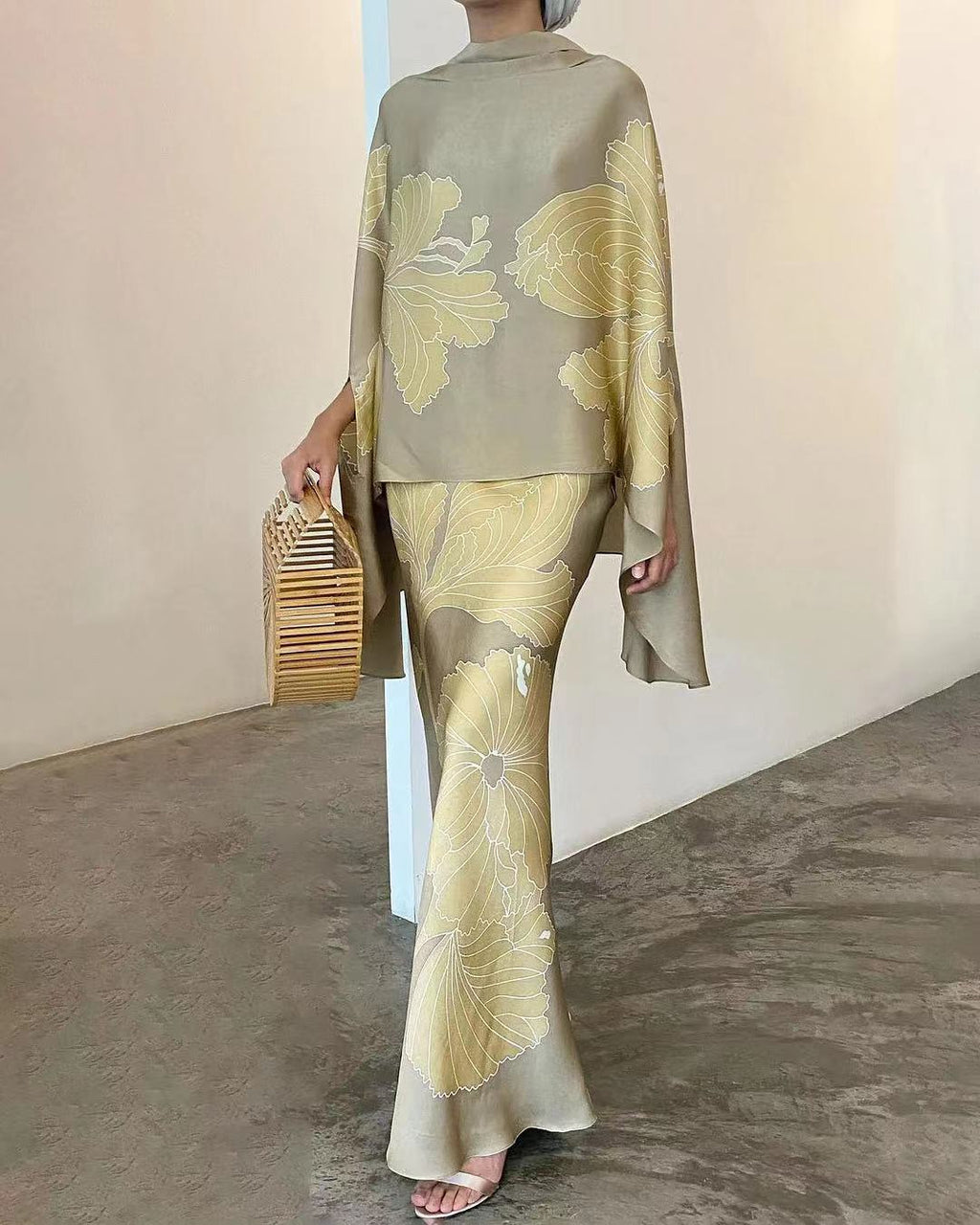 Eaksone - Stylish Printed Loose Suit