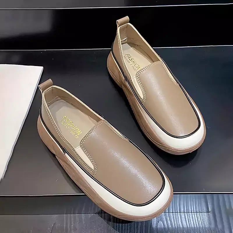 Eaksone - Women Fashion Platform Loafers