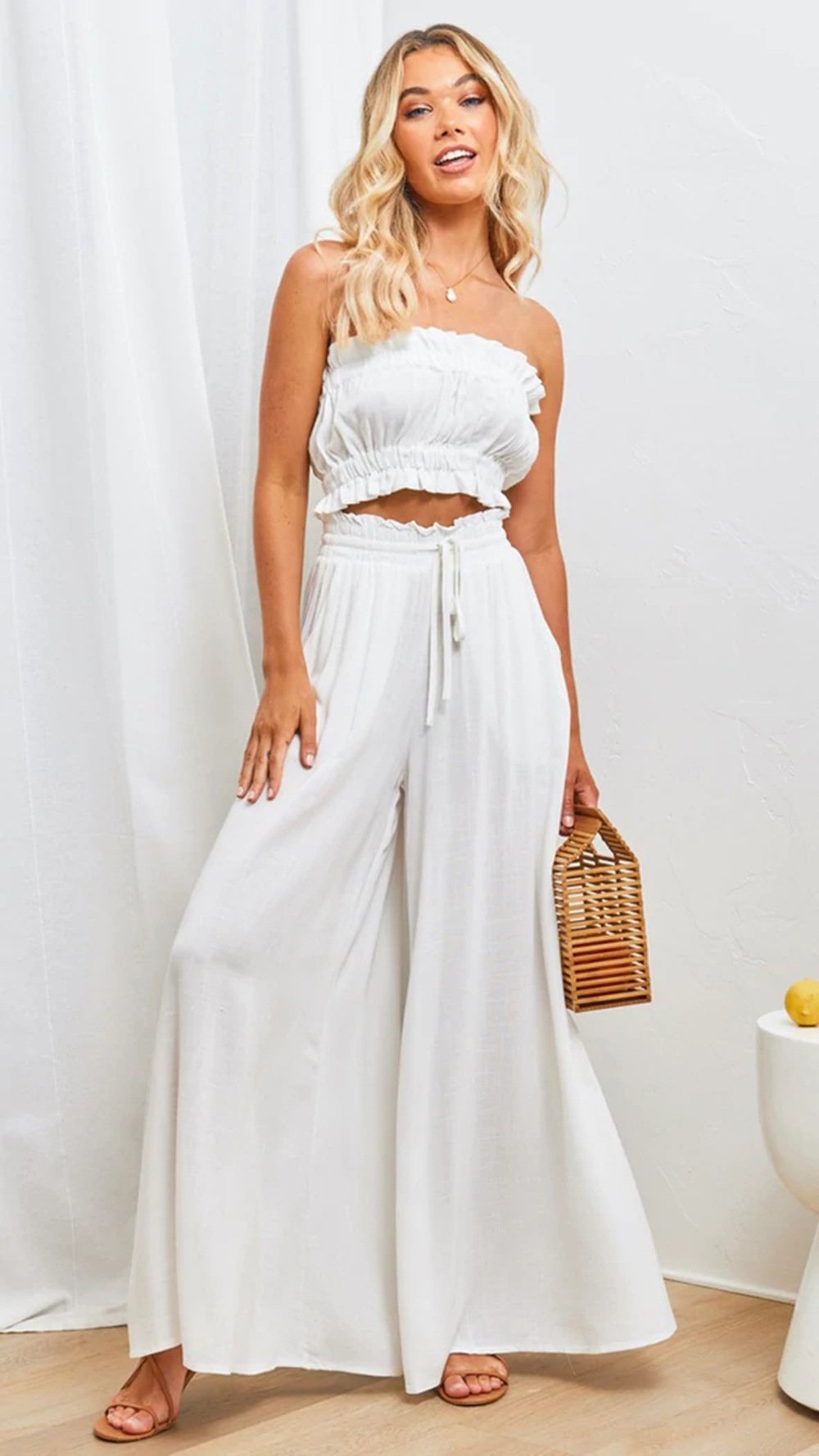 Eaksone - Women's Casual Wide Leg Pants