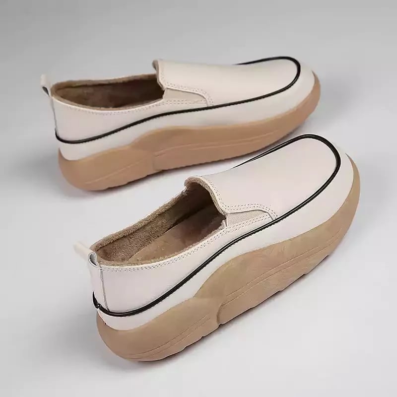 Eaksone - Women Fashion Platform Loafers