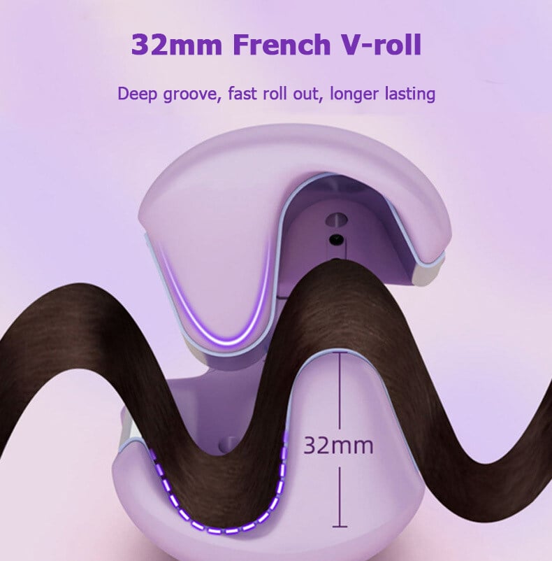 Eaksone - french wave hair curling iron
