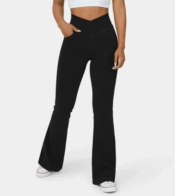 Eaksone - Magic High Waisted Flare Pants