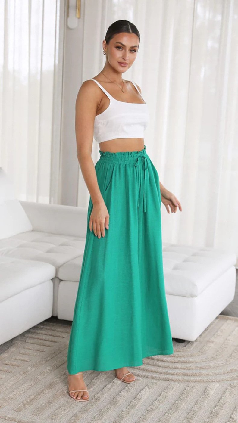 Eaksone - Women's Casual Wide Leg Pants