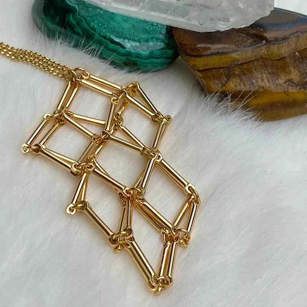 Eaksone - Crystal Gemstone Necklace
