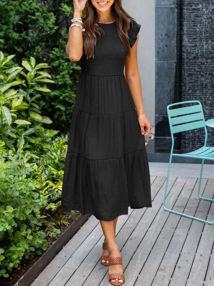 Eaksone - Comfortable summer maxi skirt