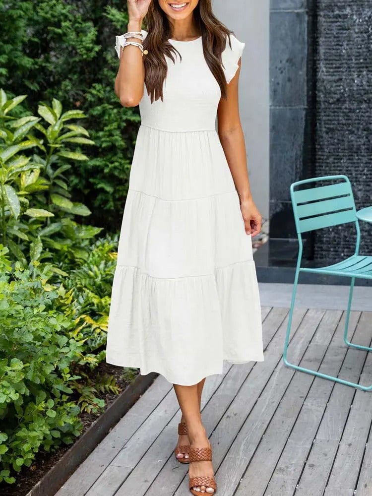 Eaksone - Comfortable summer maxi skirt