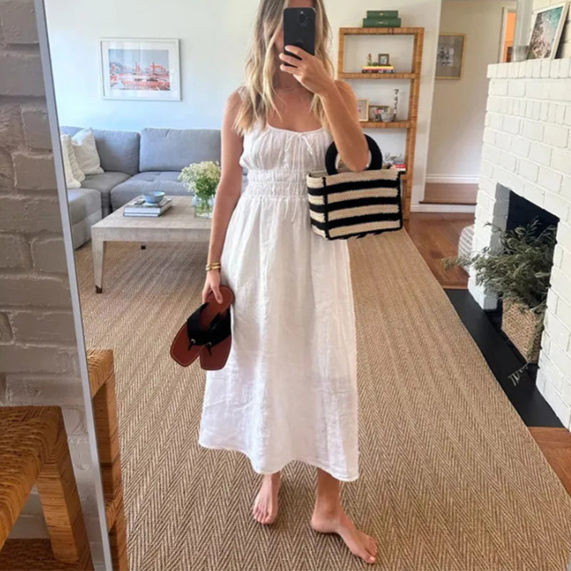 Eaksone - Women's Smocked Dress