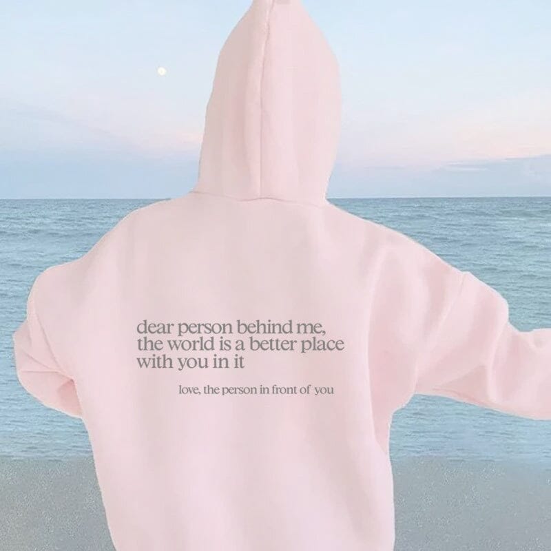 Eaksone - 'Dear Person Behind Me' Sweatshirt