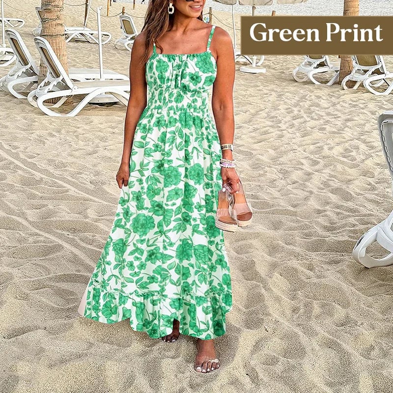 Eaksone - Floral Cami Maxi Dress