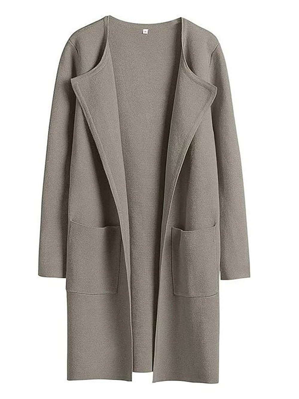 Eaksone - New Style Lapel Classy Coatigan