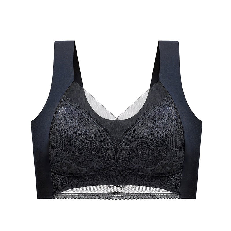 Eaksone - Women’s Lace Ice Silk Bra