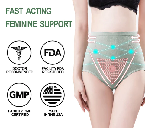 Eaksone - New women's graphene seamless high-waisted antibacterial shaping panties