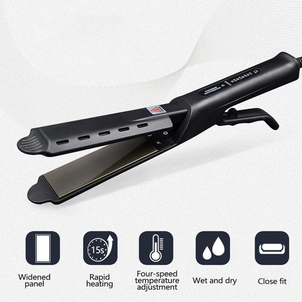 Eaksone - Ceramic Tourmaline Ionic Flat Iron Hair Straightener