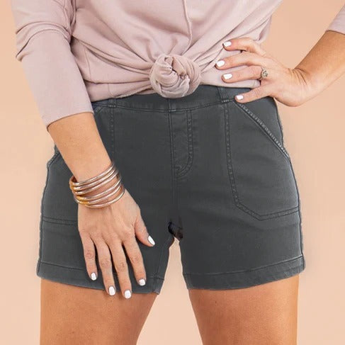 Eaksone - Women's Stretch Twill Shorts