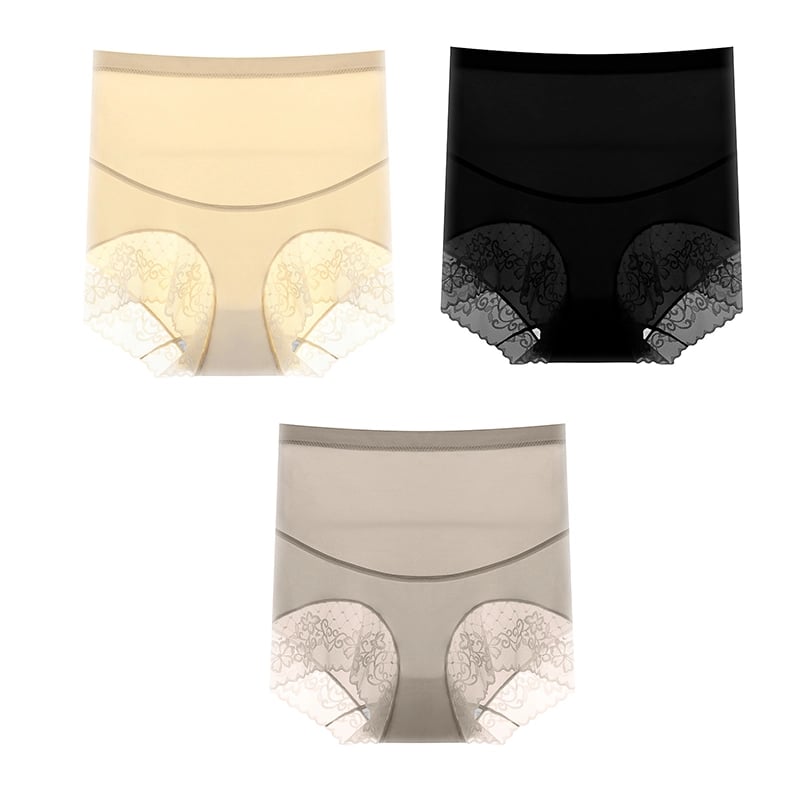 Eaksone - Hot style Silky High Waist Shaping Panties