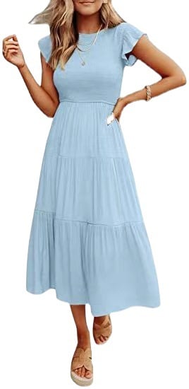 Eaksone - Comfortable summer maxi skirt